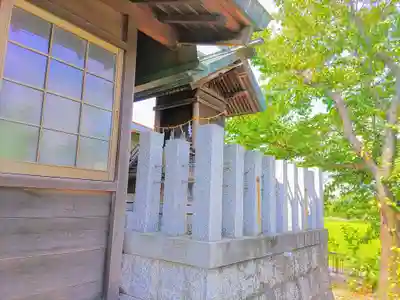神明社（板葺）の本殿・本堂
