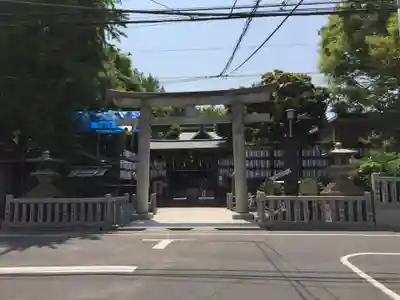 下谷神社の鳥居