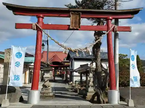 大鏑神社の鳥居