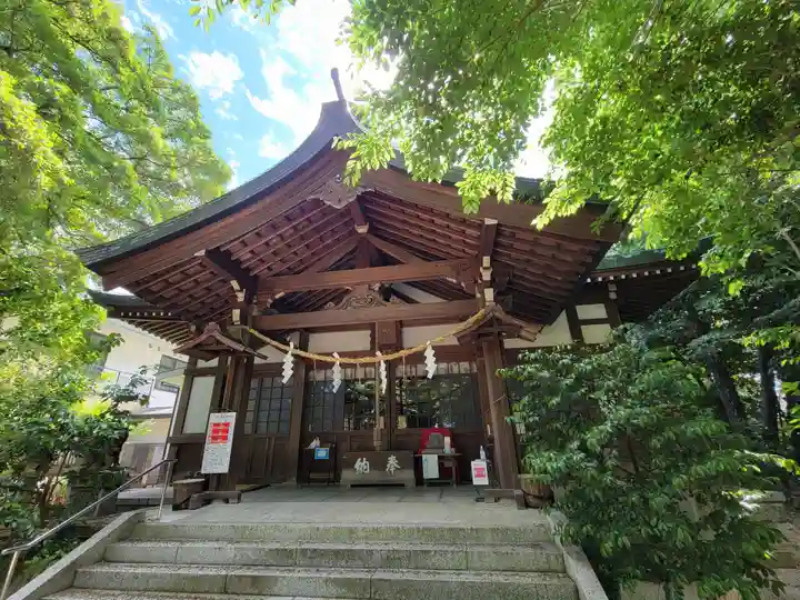 萱津神社の本殿・本堂