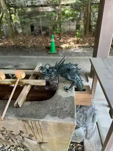 氷上姉子神社（熱田神宮摂社）の手水舎