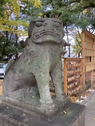 闇之森八幡社の狛犬