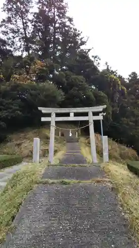 神明神社の鳥居