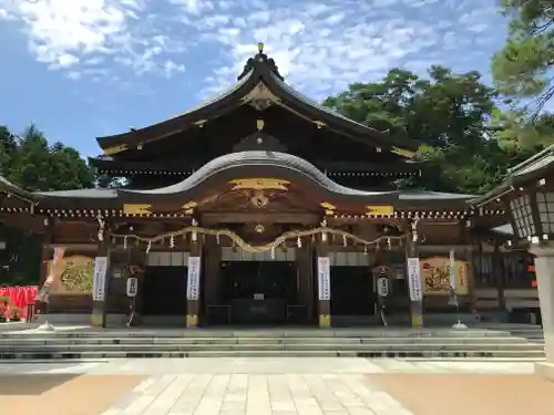 竹駒神社の本殿