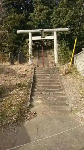 御嶽神社の鳥居