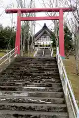 白糠厳島神社の鳥居