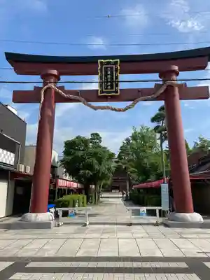 笠間稲荷神社の鳥居