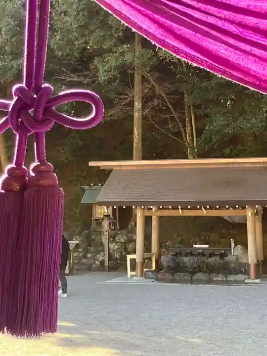 多度大社の手水舎