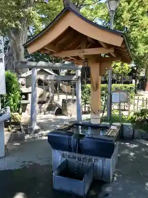 松本神社の手水舎