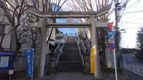 北谷稲荷神社の鳥居