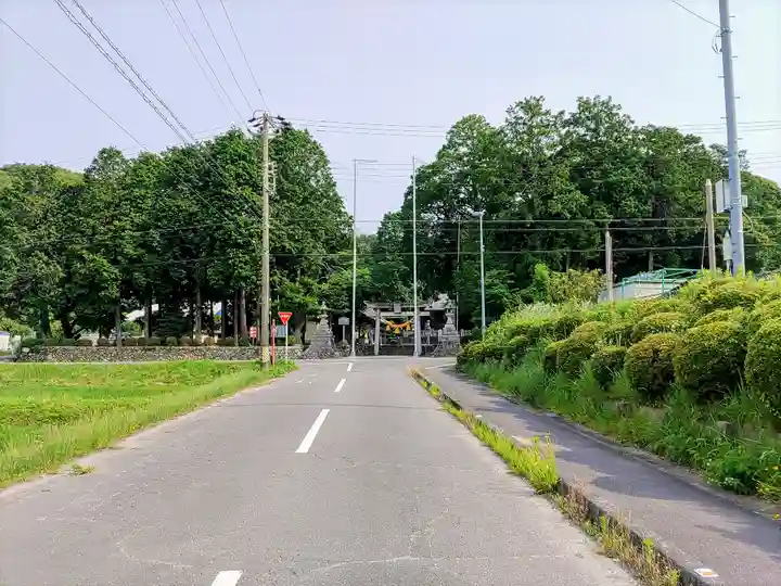 深溝神社の自然