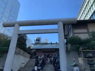 芝大神宮の鳥居