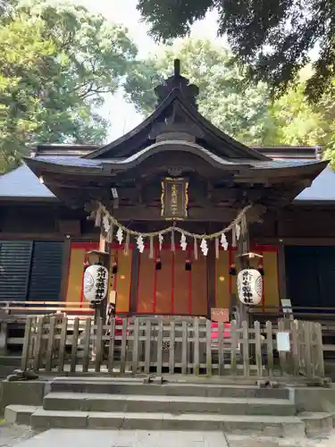 氷川女體神社の本殿