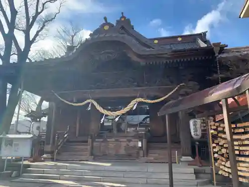 伊勢崎神社の本殿