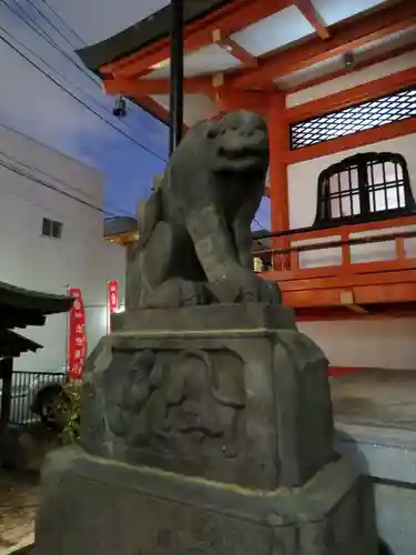 善國寺の狛犬