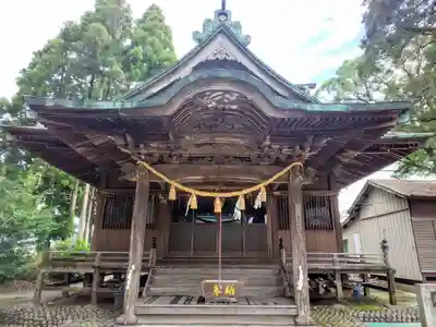 溝口竃門神社の本殿・本堂