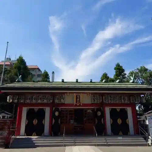 池袋氷川神社の本殿・本堂