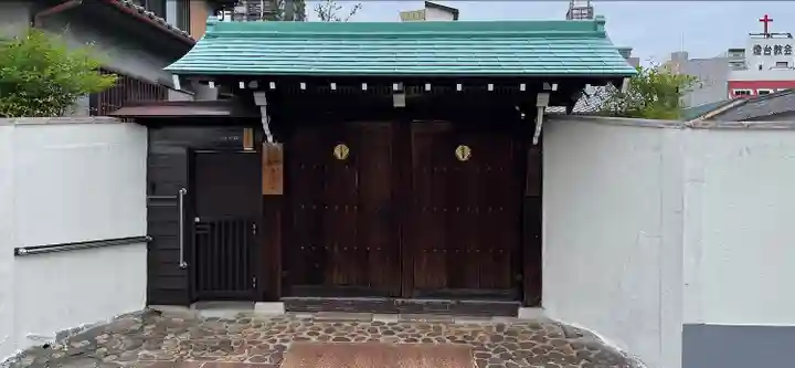 浄運寺の山門・神門