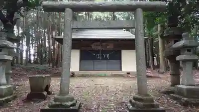 二所神社の鳥居