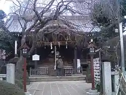白山神社の本殿・本堂