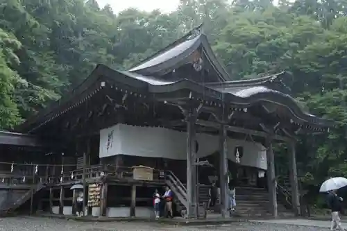 戸隠神社中社の本殿