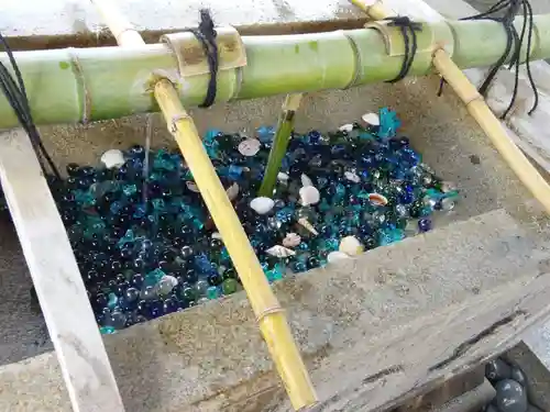 森戸大明神（森戸神社）の手水舎