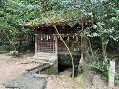 宇治上神社の手水舎