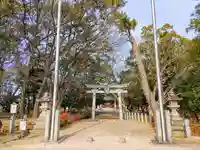 榎前八劔神社の山門・神門