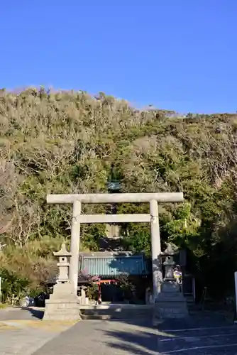 洲崎神社の鳥居