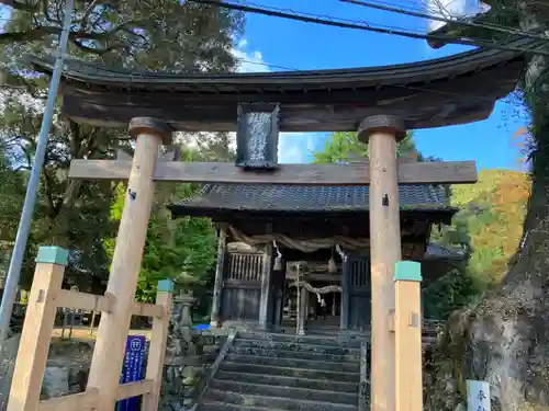 廣瀬神社の鳥居