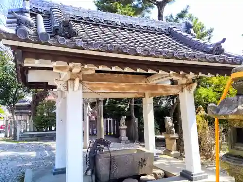 稲荷社（大浜稲荷社）の手水舎