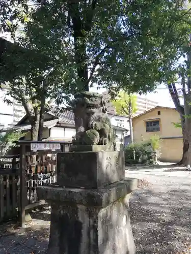 阿邪訶根神社の狛犬