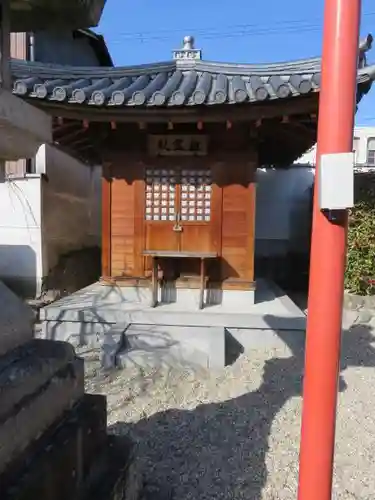 崇道天皇社の本殿・本堂