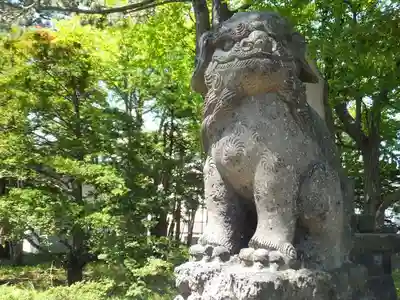 丘珠神社の狛犬