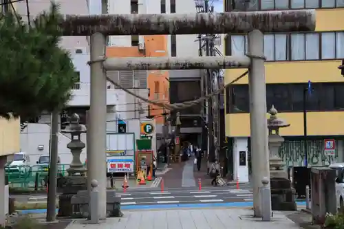 安積國造神社の鳥居