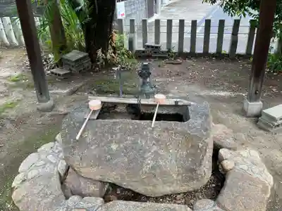 牟都志神社の手水舎
