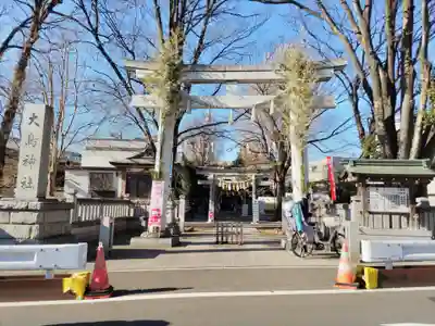 大鳥神社の鳥居
