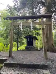 北口本宮冨士浅間神社の鳥居