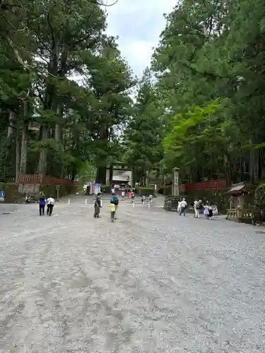 日光山輪王寺三仏堂の周辺