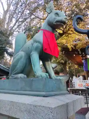 豊川稲荷東京別院の狛犬