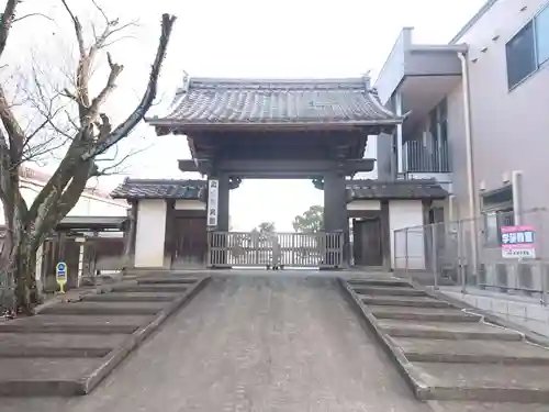 勝鬘寺の山門・神門