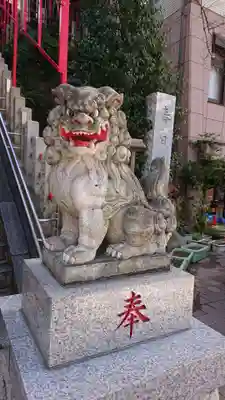 三田春日神社の狛犬