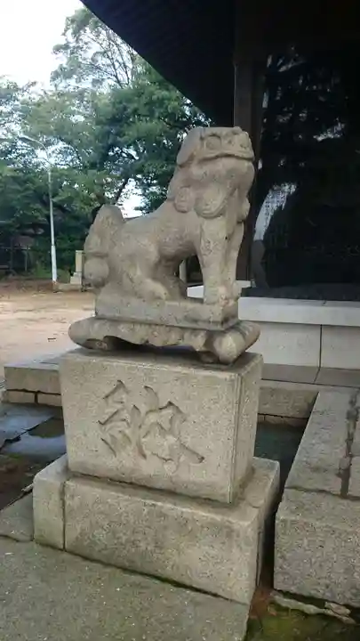 大歳神社の狛犬