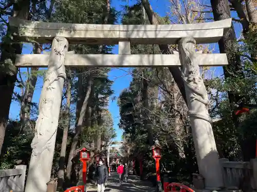 馬橋稲荷神社の鳥居