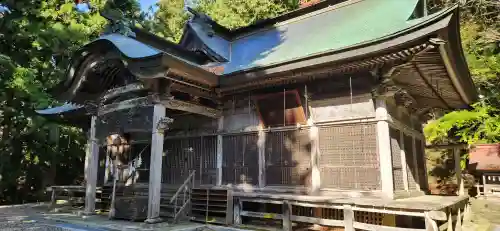 木幡山隠津島神社(二本松市)の本殿・本堂