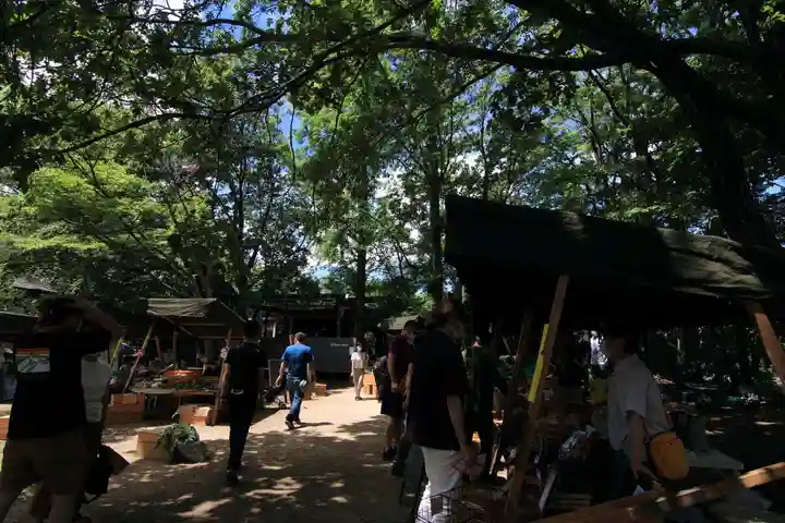 萬寿神社(柏屋本店願掛け萬寿石)(福島県)