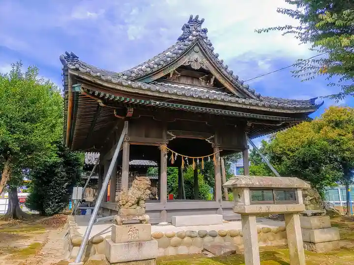 神明社(重本)の本殿・本堂