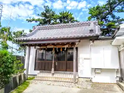 八幡社の本殿・本堂
