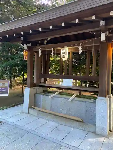 進雄神社の手水舎