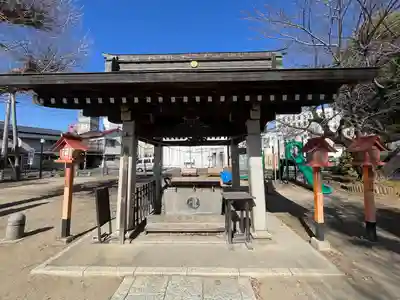 前橋八幡宮の手水舎